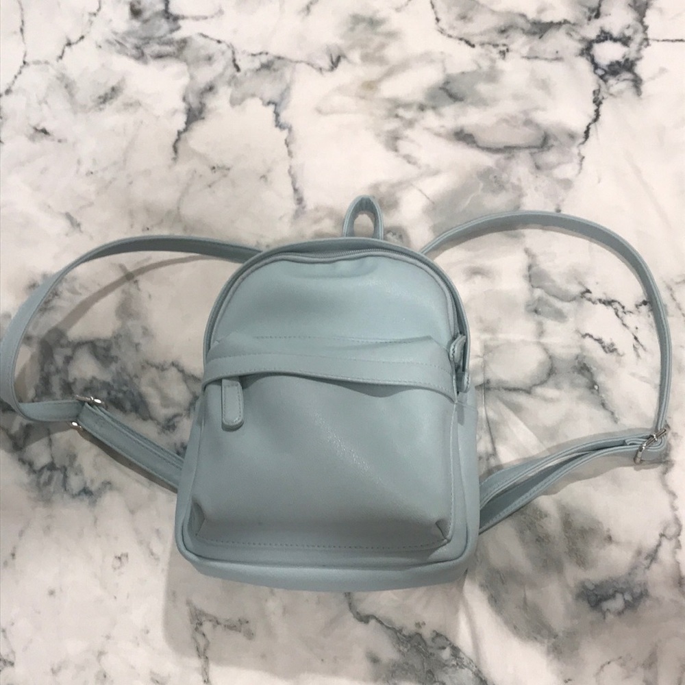Pacsun Mini Blue Backpack